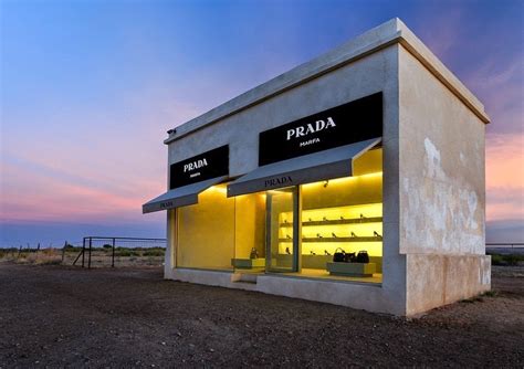 prada store in desert.